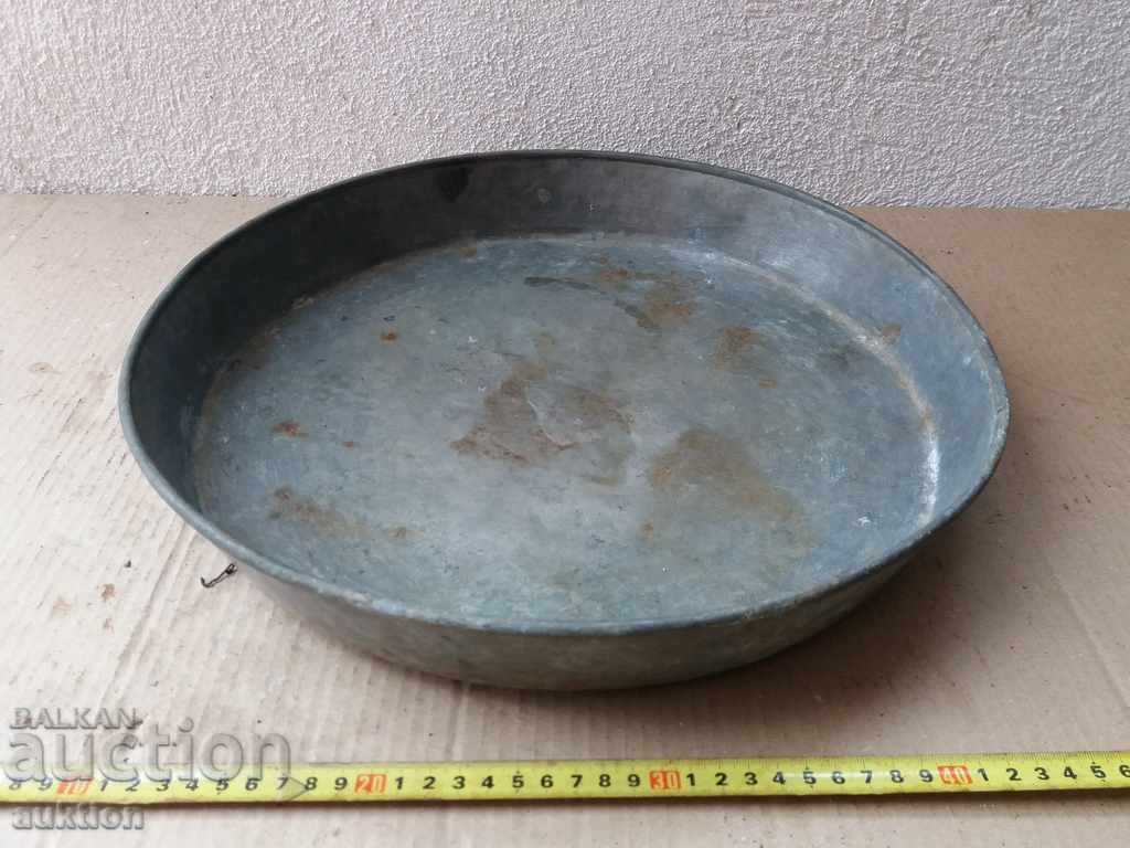 EXCELLENT REVIVAL FORGED COPPER TRAY, PANCAKE PAN with price 29.99 BGN | € 15.33