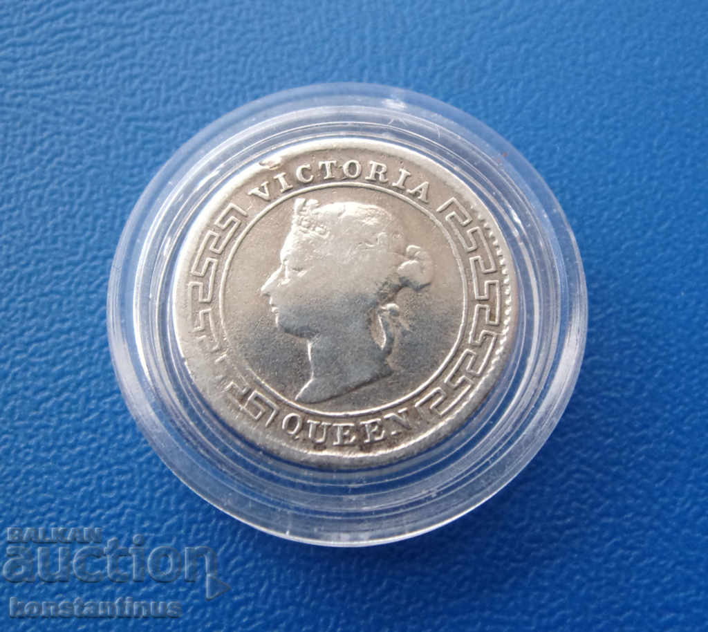 Цейлон  10  Цента  1900  Rare с цена € 12.78 | 25.00 лв.