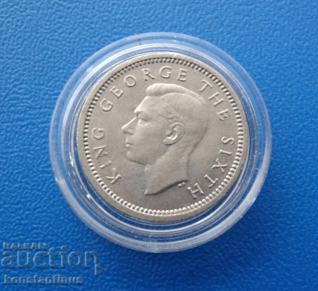 New Zealand 3 Penny 1948 Rare with price € 7.67 | 15.00 BGN