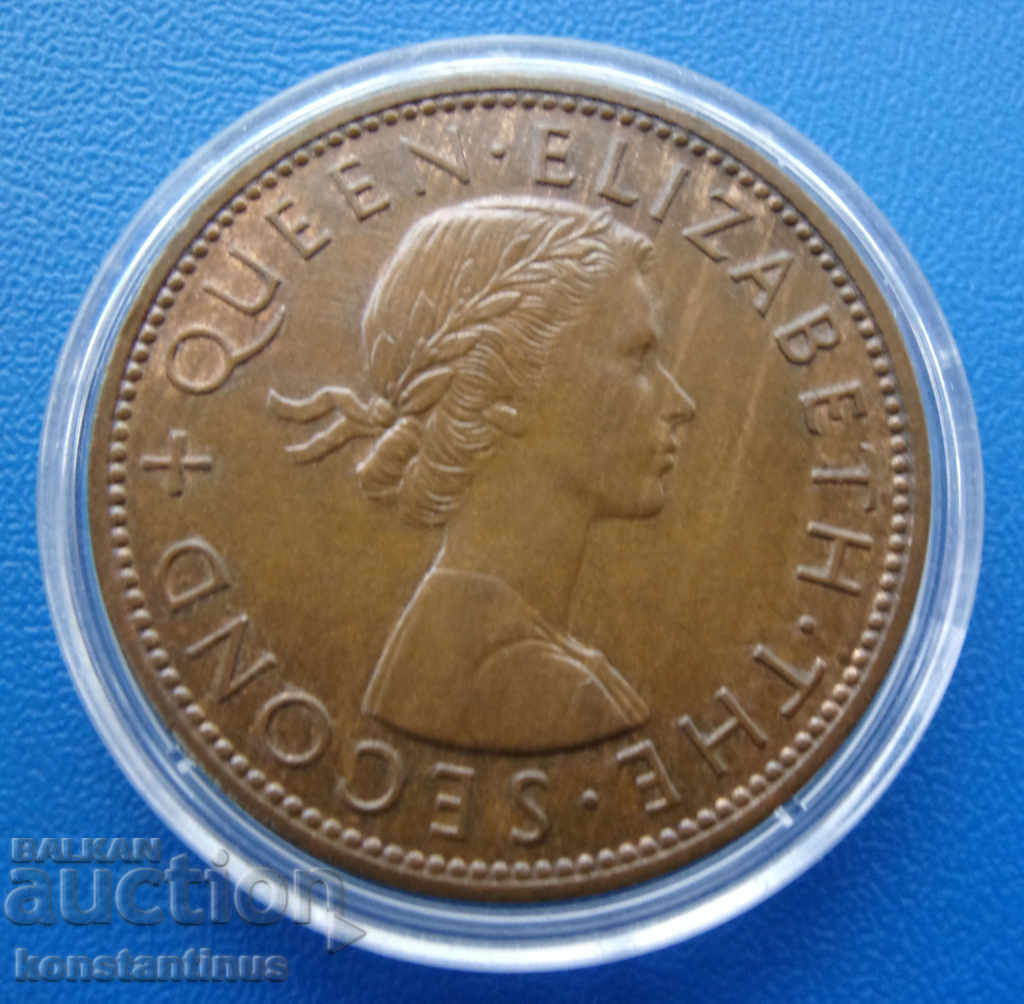 Нова Зеландия 1  Пени  1959  Rare с цена € 5.11 | 9.99 лв.