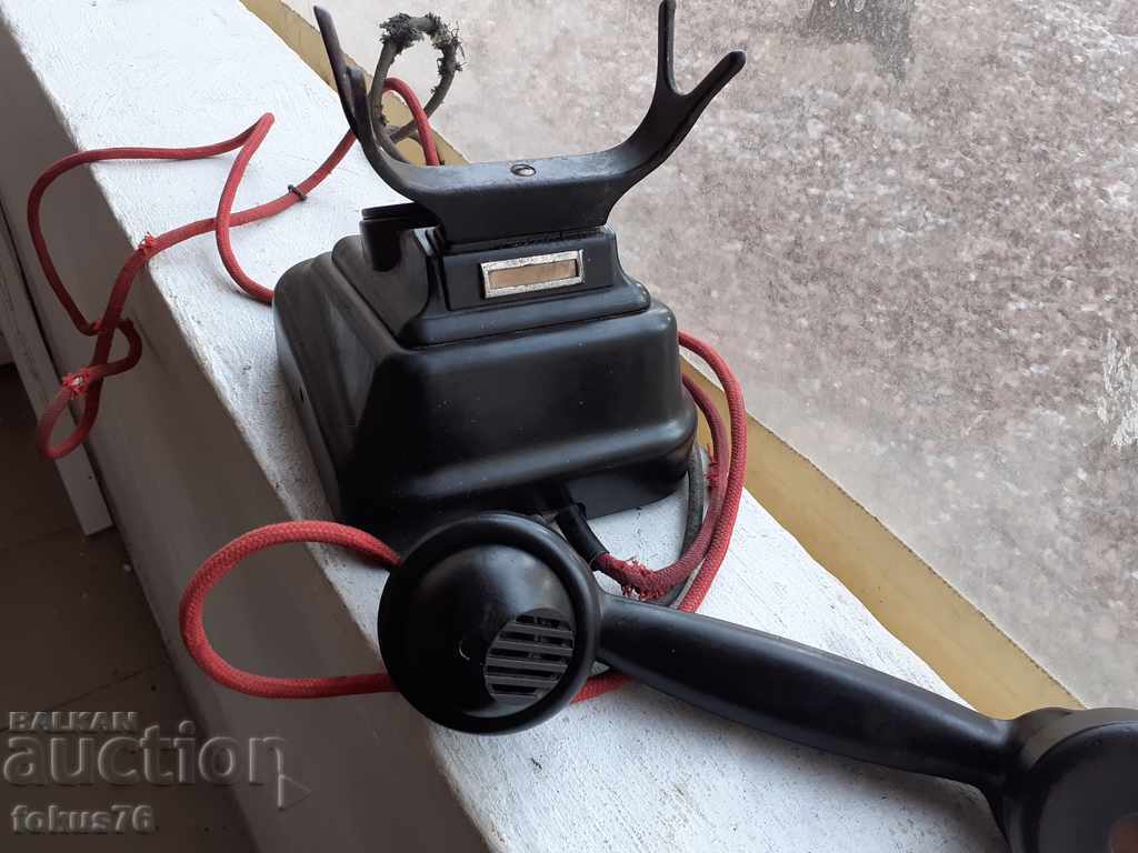 Rare Soviet Russian bakelite telephone WEF - KGB - 6