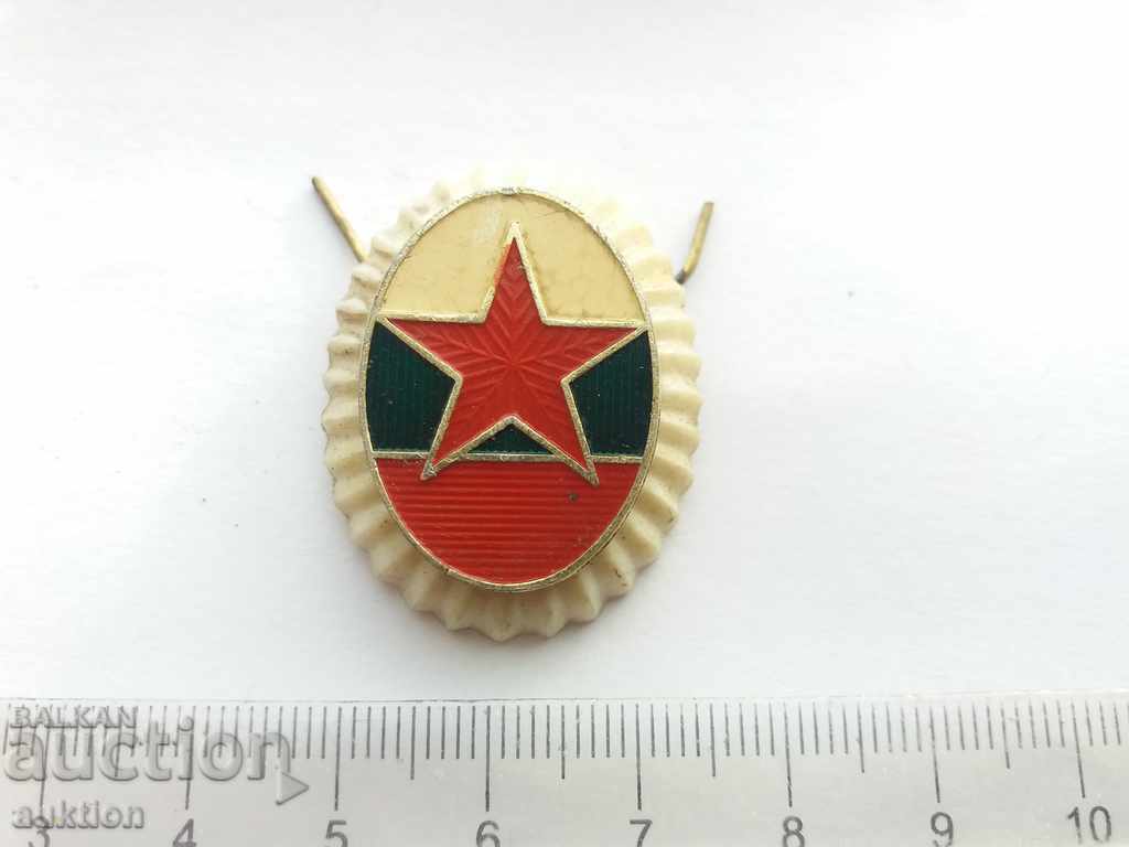 Delivery of COCKARD, ENAMEL BADGE