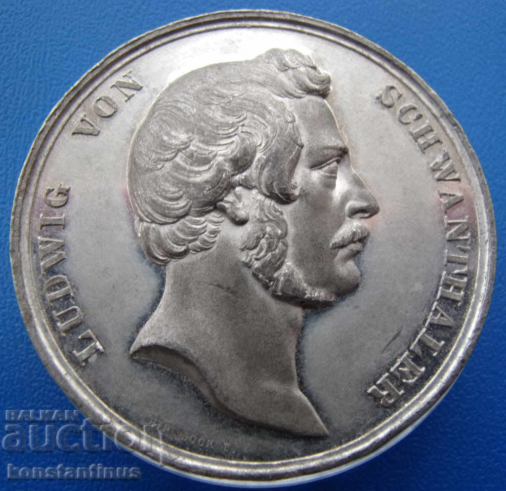 Μετάλλιο Bayern Ludwig von Schwantaller 1844- 30,4 g 41 mm. Σπάνια