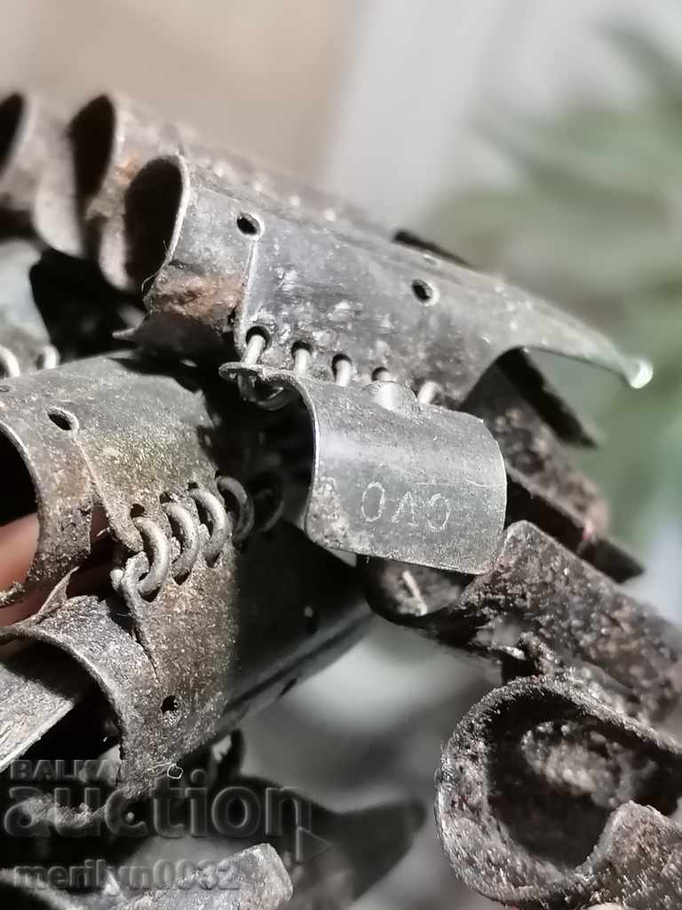 Cartridge tape for cartridges from MG-34.42 50 Wehrmacht sockets - 5 Cartridge tape for cartridges from MG-34.42 50 Wehrmacht sockets - 5