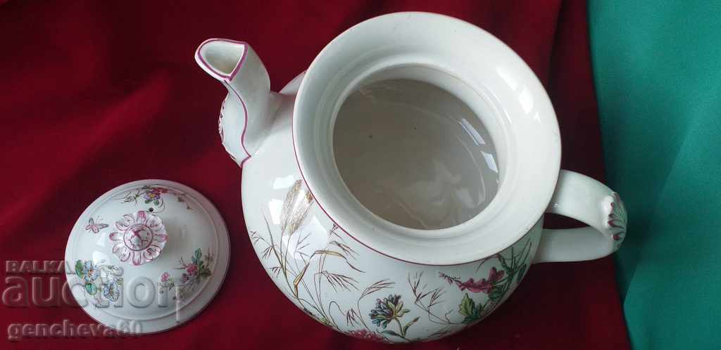 Σπάνιο εύρημα πορσελάνινο τσαγιέρα/σήμανση με τιμή € 45.00 | 88.01 BGN