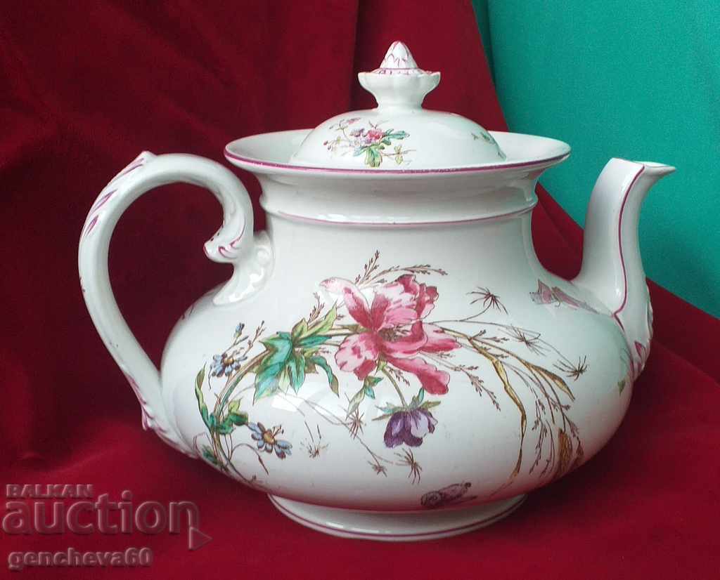 Аукцион Рядка находка порцеланов чайник/маркировка