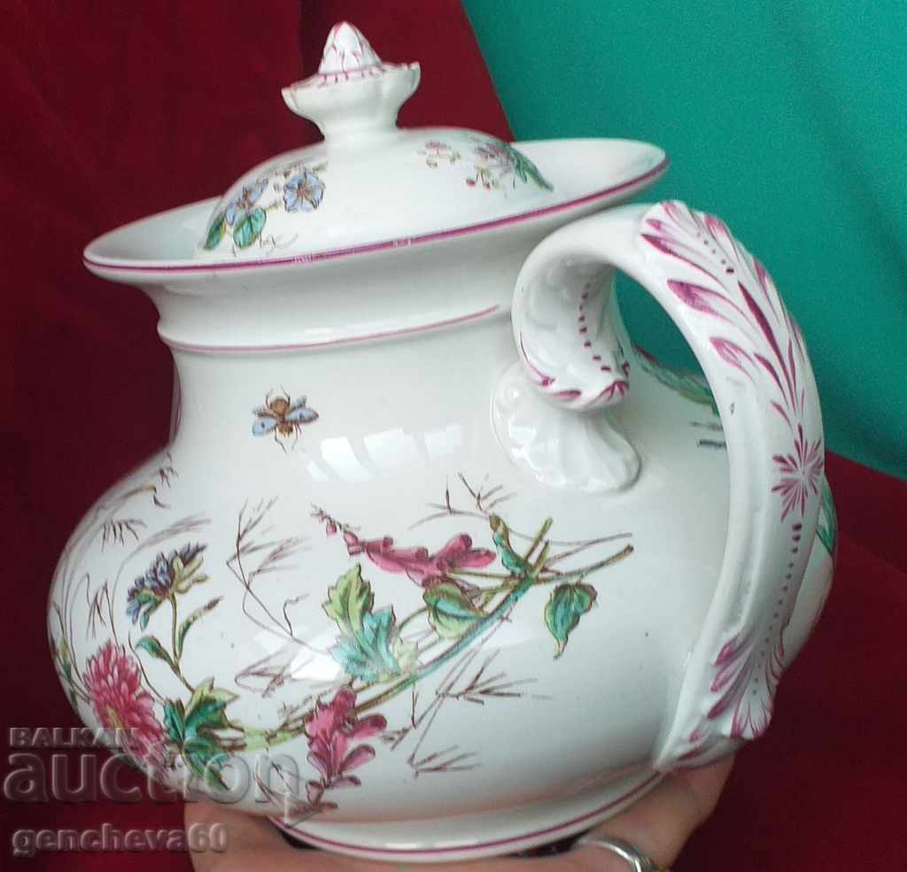 O raritate ceainic de porțelan/marcaj - 5