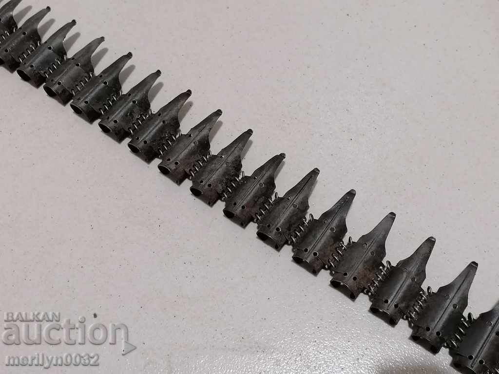 Cartridge tape for cartridges from MG-34.42 50 Wehrmacht sockets - 7 Cartridge tape for cartridges from MG-34.42 50 Wehrmacht sockets - 7