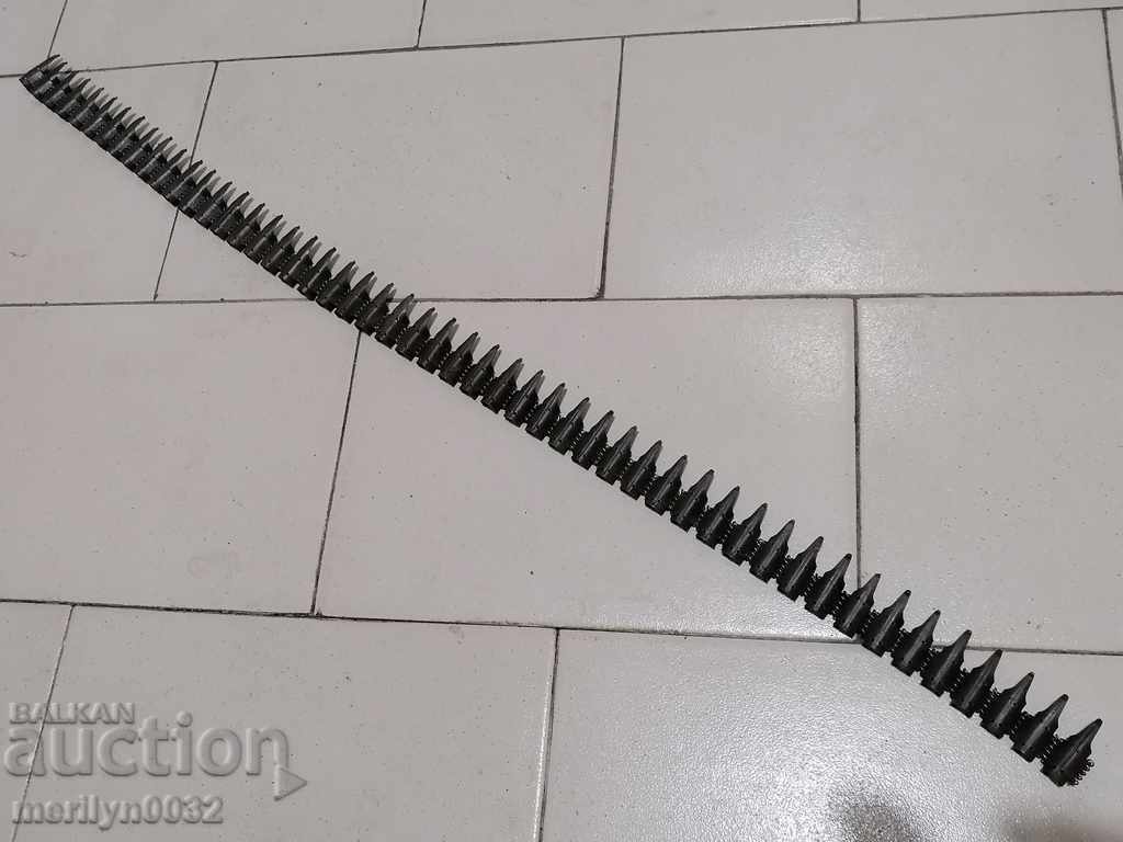 Cartridge tape for cartridges from MG-34.42 50 Wehrmacht sockets - 5 Cartridge tape for cartridges from MG-34.42 50 Wehrmacht sockets - 5