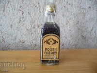 Small bottle of liqueur from Poland cherry miniature Polish Cherry