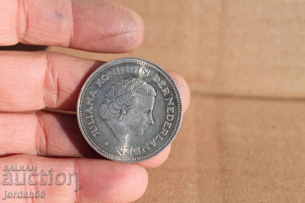 Silver Dutch 10 guilders 1970 - 5 Silver Dutch 10 guilders 1970 - 5