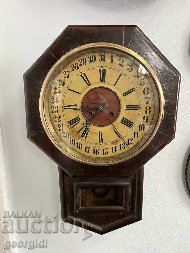 Уникален стенен часовник Юнгхаус №1842