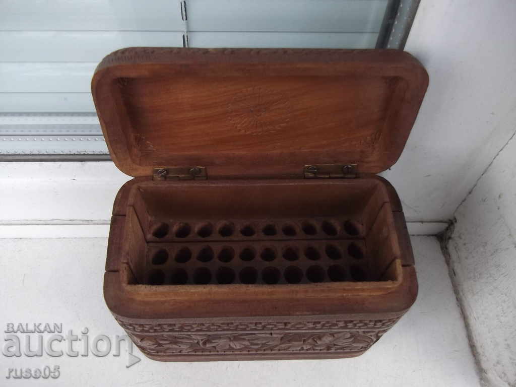 Cigarette box folding three-piece wooden threaded - 5 Cigarette box folding three-piece wooden threaded - 5