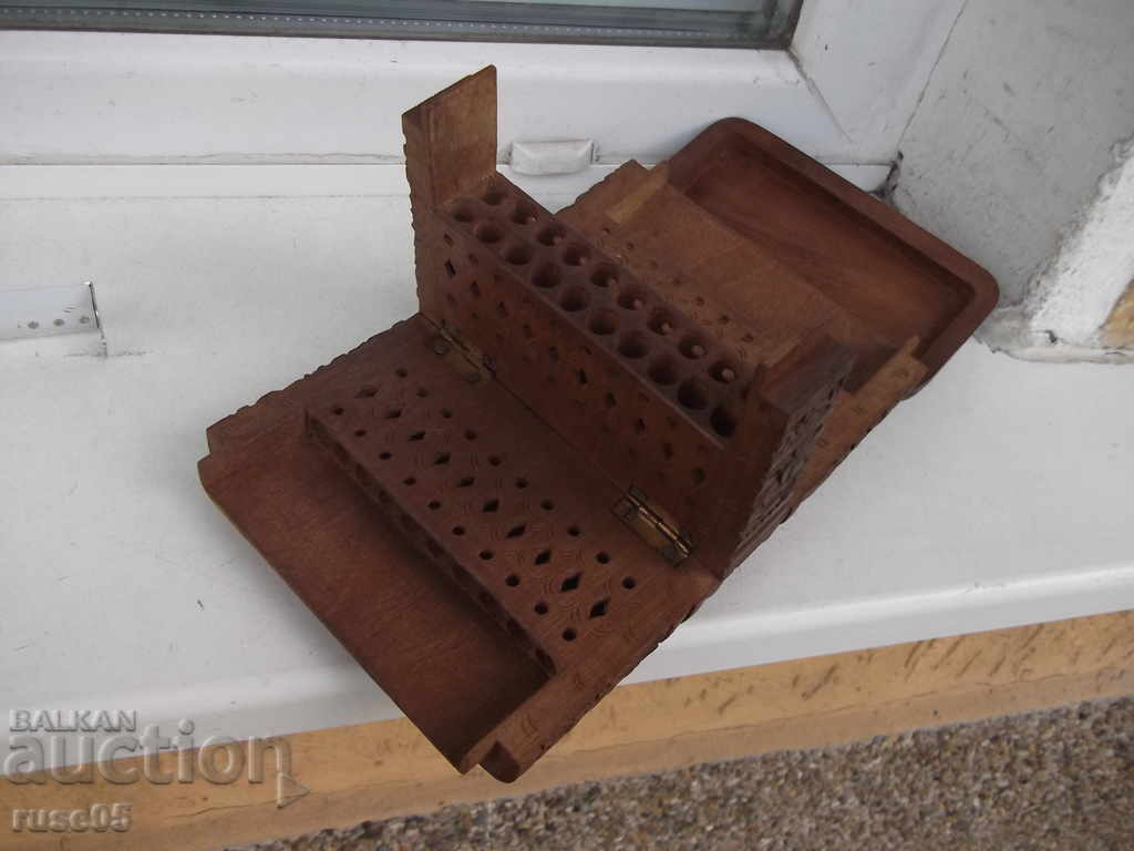 Cigarette box folding three-piece wooden threaded - 7 Cigarette box folding three-piece wooden threaded - 7