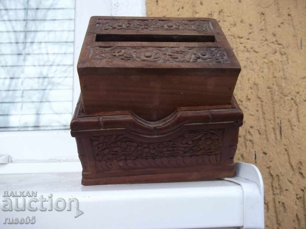 Cigarette box for carving wooden carved - 6 Cigarette box for carving wooden carved - 6