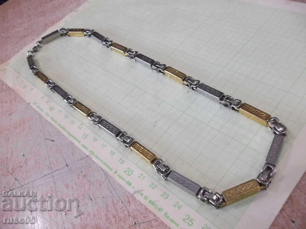 Chain metal two-tone imitation jewelry - 5 Chain metal two-tone imitation jewelry - 5