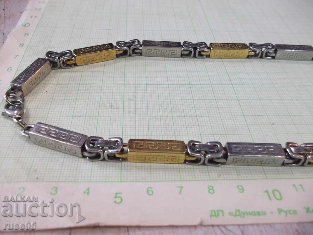 Chain metal two-tone imitation jewelry - 6 Chain metal two-tone imitation jewelry - 6