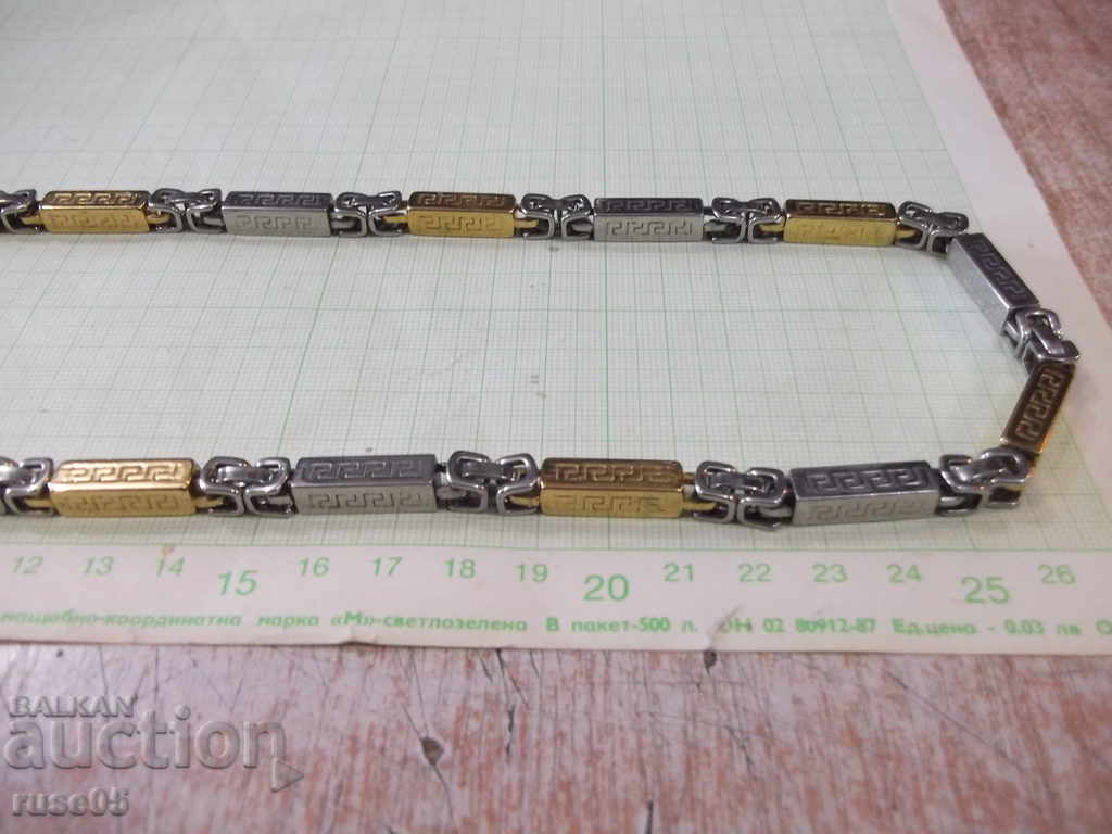 Chain metal two-tone imitation jewelry - 7 Chain metal two-tone imitation jewelry - 7