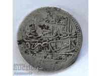 Ottoman Empire 60 Pari (2 Gold) 1187/15 Silver.