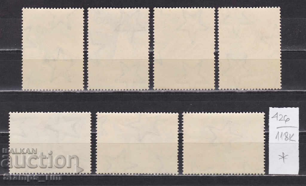 118К426 / Ουγγαρία 1955 Air Mail - Χειμερινά σπορ (* / **) με τιμή 3.00 BGN | € 1.53 118К426 / Ουγγαρία 1955 Air Mail - Χειμερινά σπορ (* / **) με τιμή 3.00 BGN | € 1.53