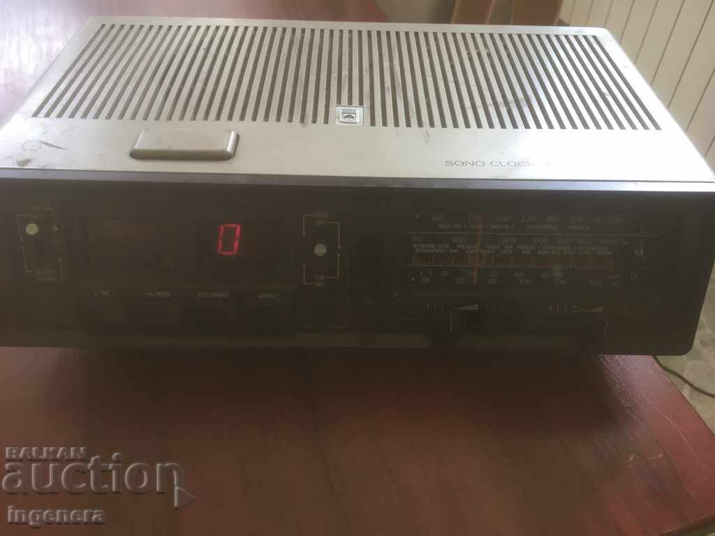 RADIO GRUNDIG SONO CLOCK 350 WORKS with price 39.00 BGN | € 19.94 RADIO GRUNDIG SONO CLOCK 350 WORKS with price 39.00 BGN | € 19.94