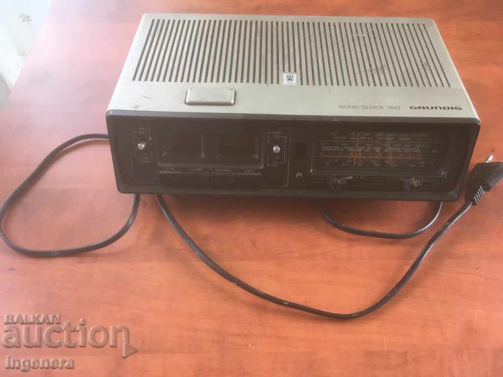 RADIO GRUNDIG SONO CLOCK 350 FUNCȚIONE