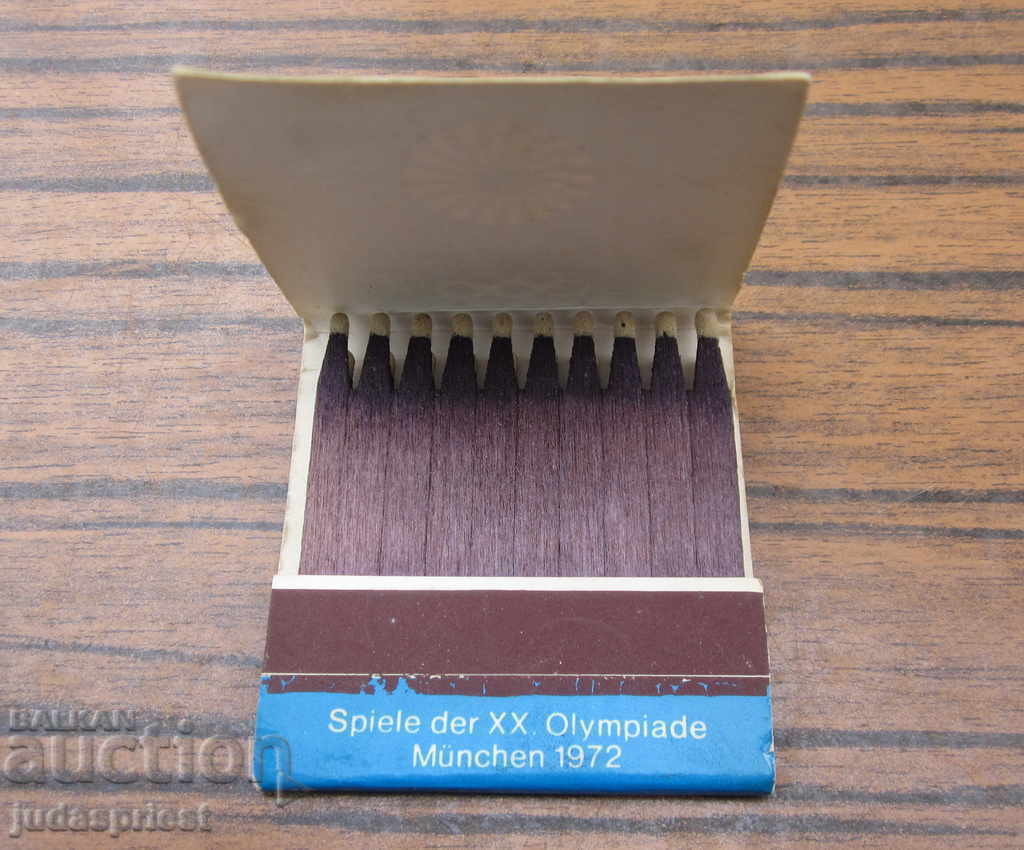 old Olympic match Olympics Munich 1972 - 5 old Olympic match Olympics Munich 1972 - 5