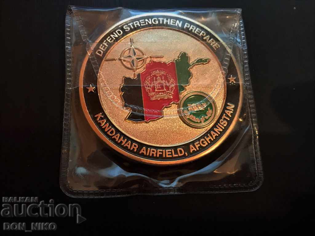 Auction NATO-ISAF / KANDAHAR Commemorative Plaque Auction NATO-ISAF / KANDAHAR Commemorative Plaque