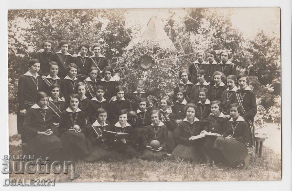 Русе Френски девически Католически колеж 1928-29 снимка #3