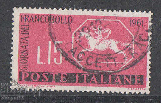 1961. Italia. Ziua timbrului poștal.