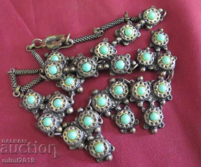 Auction Vintic Folk Art Women's Necklace, Necklace Auction Vintic Folk Art Women's Necklace, Necklace