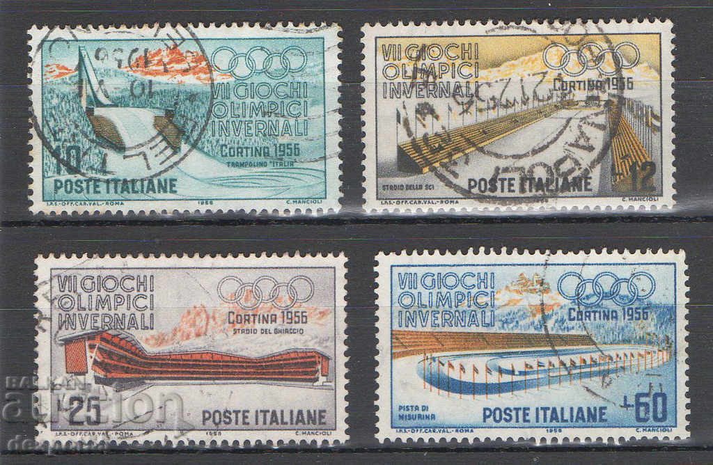 1956. Италия. Зимни олимпийски игри - Кортина д'Ампецо.