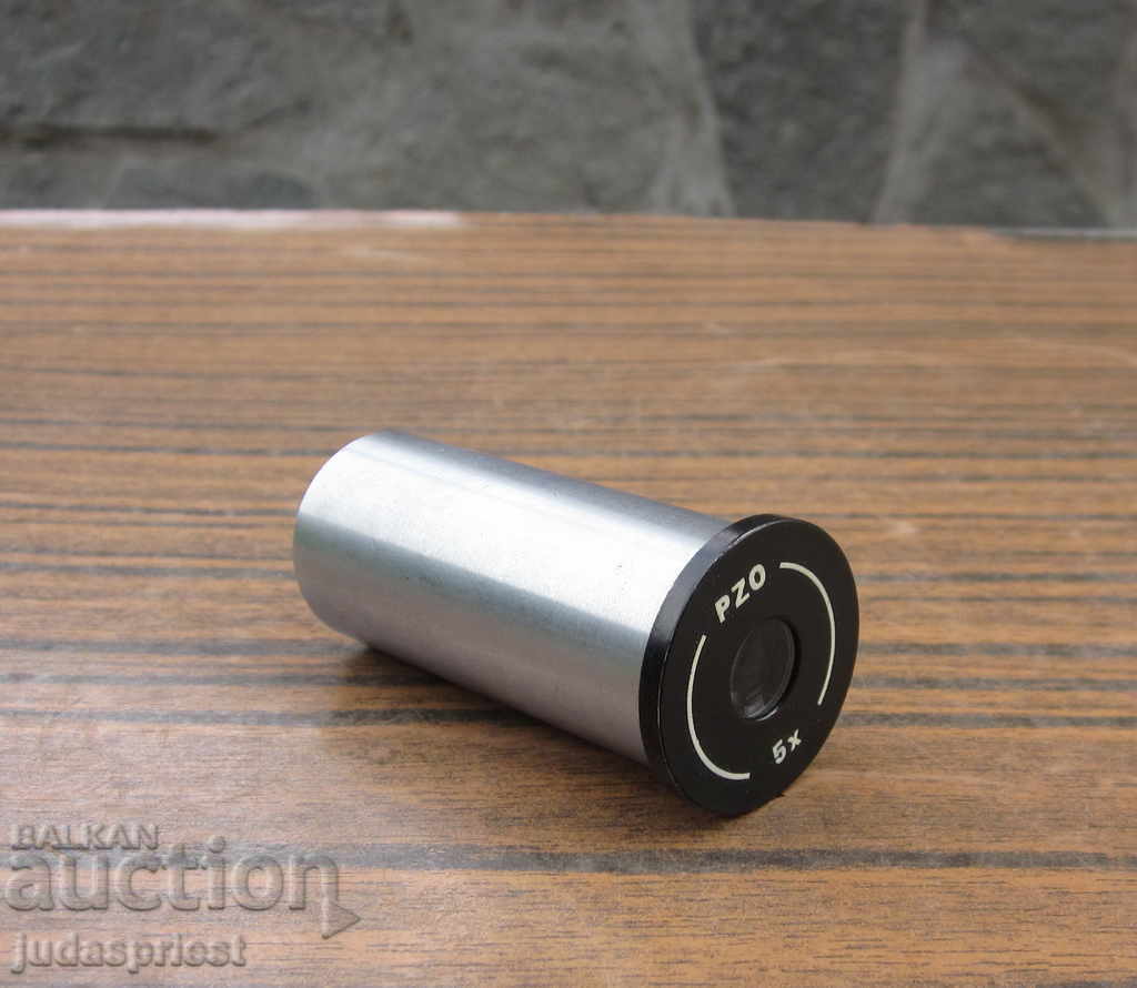 Auction PZO 5x eyepiece lens for microscope Auction PZO 5x eyepiece lens for microscope