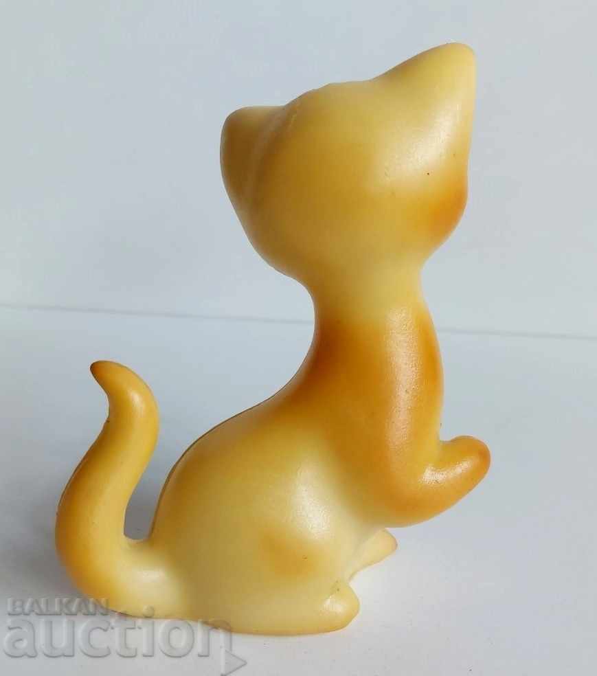 СОЦ ДЕТСКА ГУМЕНА ИГРАЧКА КОТЕ КОТЕНЦЕ СОЦА НРБ КОМУНИЗМА с цена 15.00 лв. | € 7.67