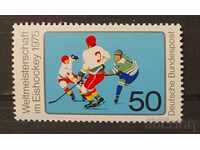 Германия 1975 Спорт/Световно по хокей на лед MNH