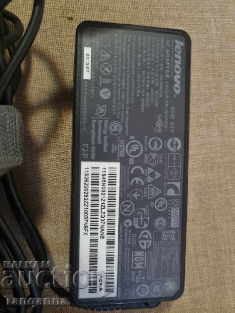 Lenovo laptop charger with price 70.00 BGN | € 35.79 Lenovo laptop charger with price 70.00 BGN | € 35.79