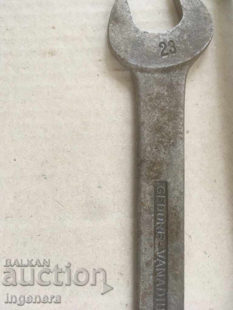 Delivery of KEY NUT BRAND TOOL GEDORE 21-23 Delivery of KEY NUT BRAND TOOL GEDORE 21-23