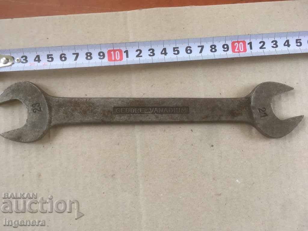 KEY NUT BRAND TOOL GEDORE 21-23 - 5 KEY NUT BRAND TOOL GEDORE 21-23 - 5