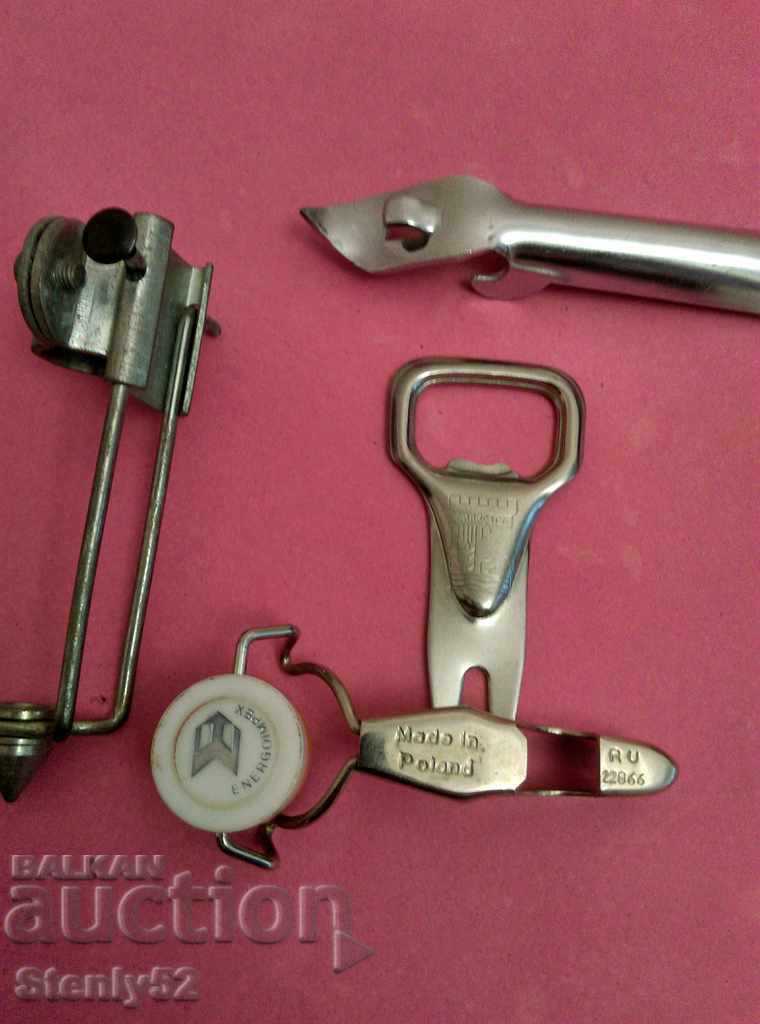 Licitație Sfat pentru bastoane, deschizători de metal și cu dop