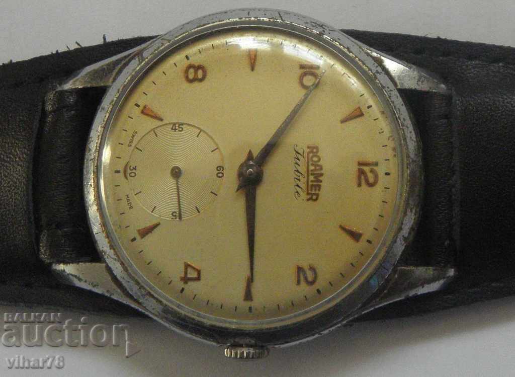 Auction  RARE MEN'S WATCH ROAMER-MILITARY MODEL