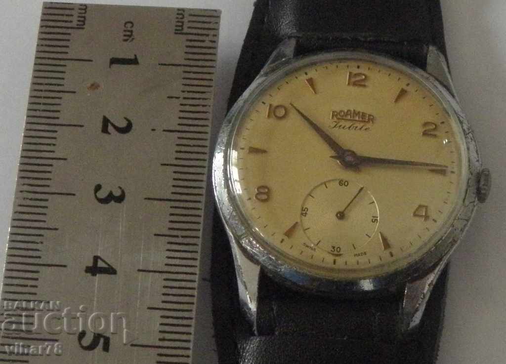 RARE MEN'S WATCH ROAMER-MILITARY MODEL - 5