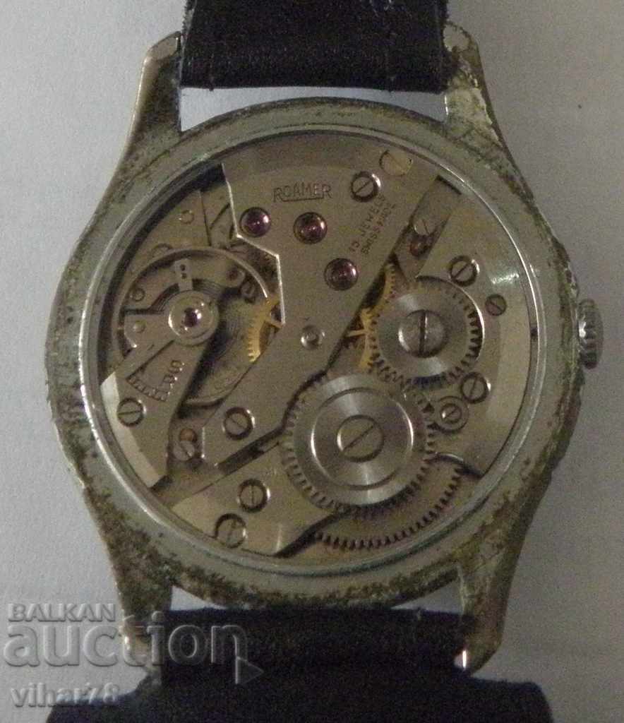 RARE MEN'S WATCH ROAMER-MILITARY MODEL - 6