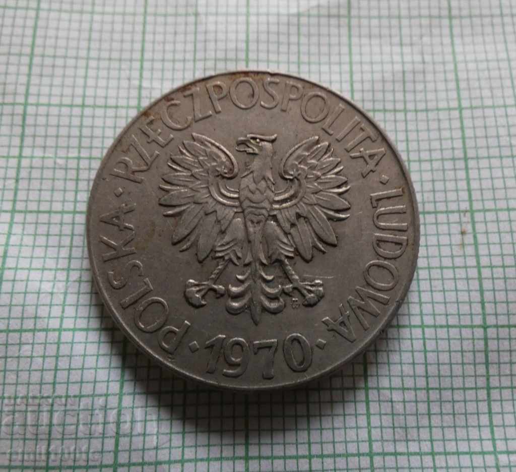 Delivery of 10 zlotys 1970 anniversary Poland Delivery of 10 zlotys 1970 anniversary Poland