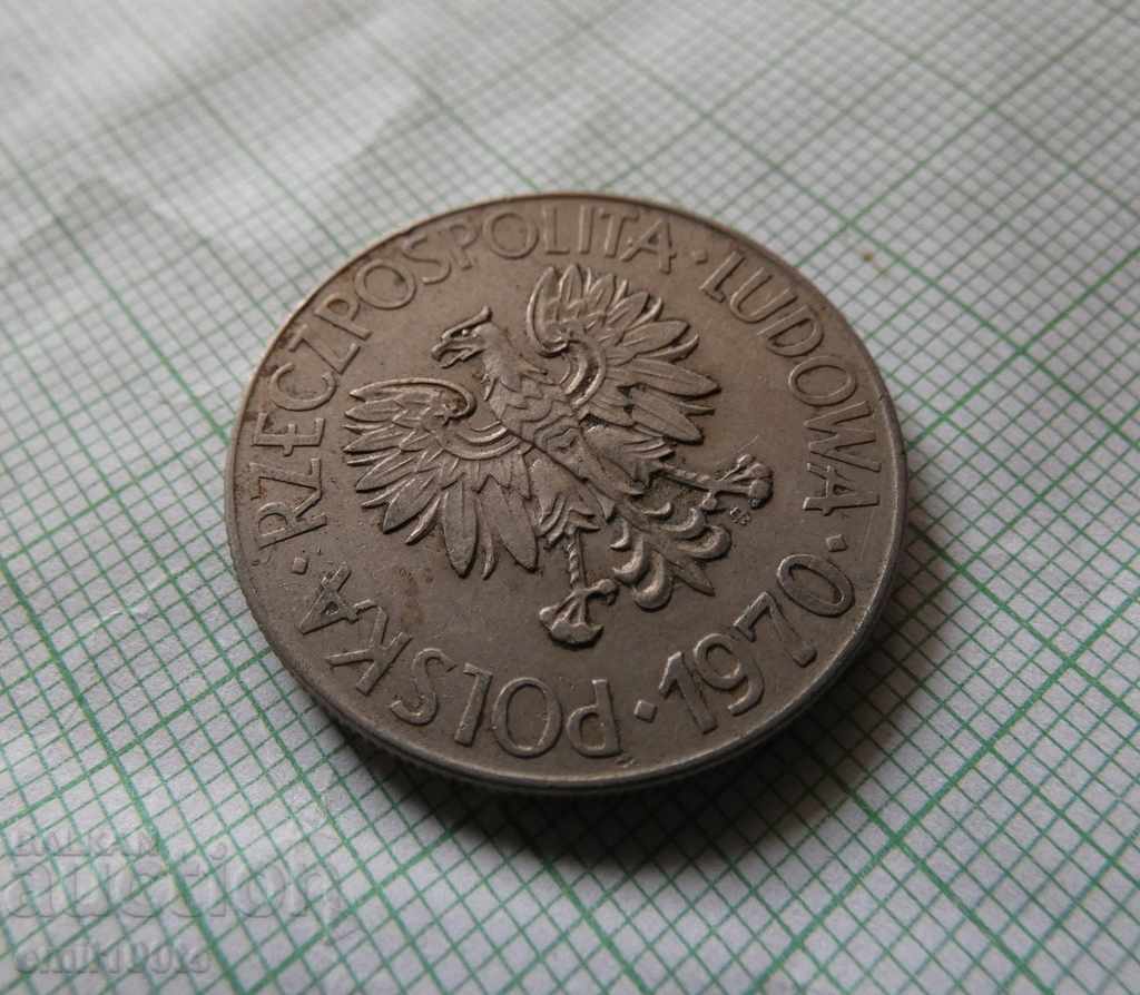 10 zlotys 1970 anniversary Poland - 5 10 zlotys 1970 anniversary Poland - 5