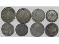 Стари Османски Сребърни Турски монети.8 броя.