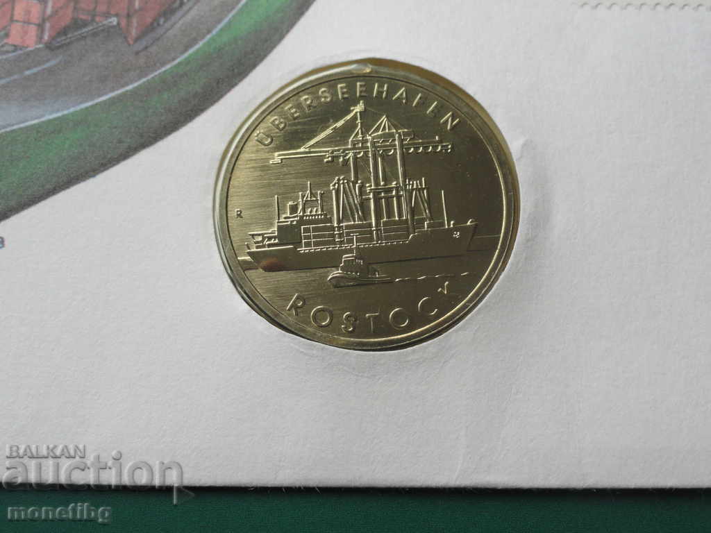 Παράδοση Γερμανία (ΓΛΔ) 1988 - 5 μάρκα ''Ροστόκ''