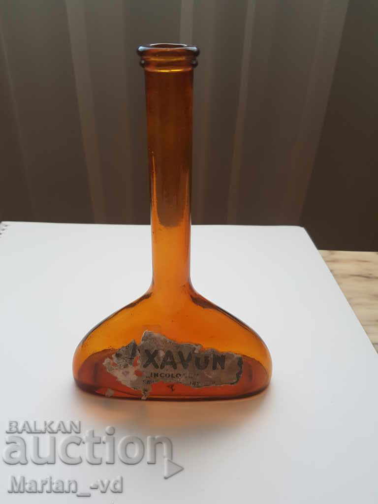 Delivery of Old glass bottle of Pixavon shampoo Delivery of Old glass bottle of Pixavon shampoo