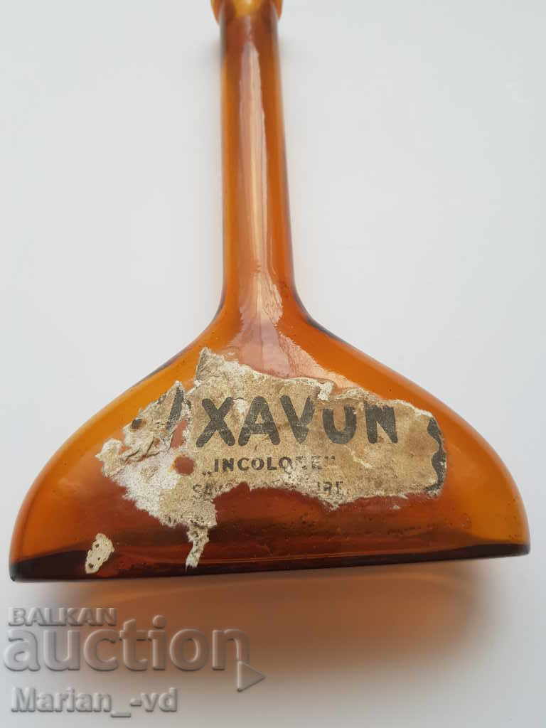 Old glass bottle of Pixavon shampoo - 7 Old glass bottle of Pixavon shampoo - 7