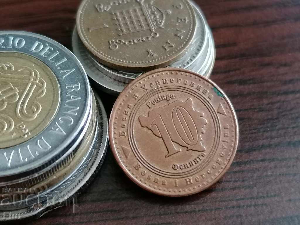 Monedă - Bosnia și Herțegovina - 10 pfennigs 2013