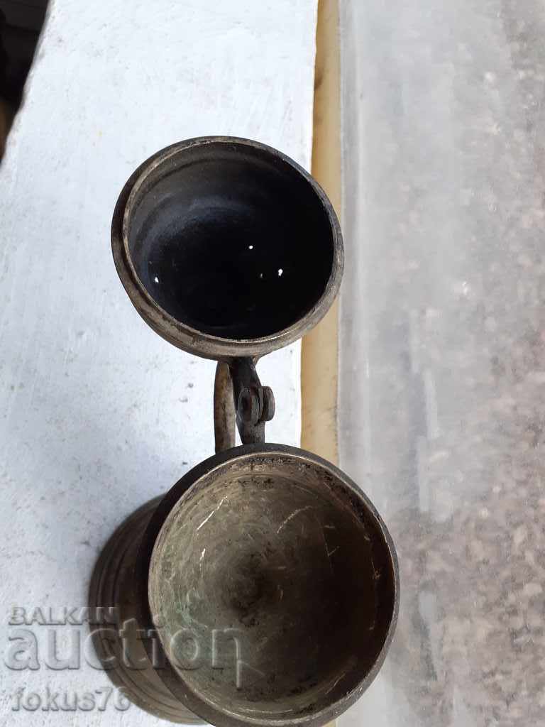 Παράδοση Ογκώδες και βαρύ μπρούτζινο θυμιατήριο Old Revival Παράδοση Ογκώδες και βαρύ μπρούτζινο θυμιατήριο Old Revival